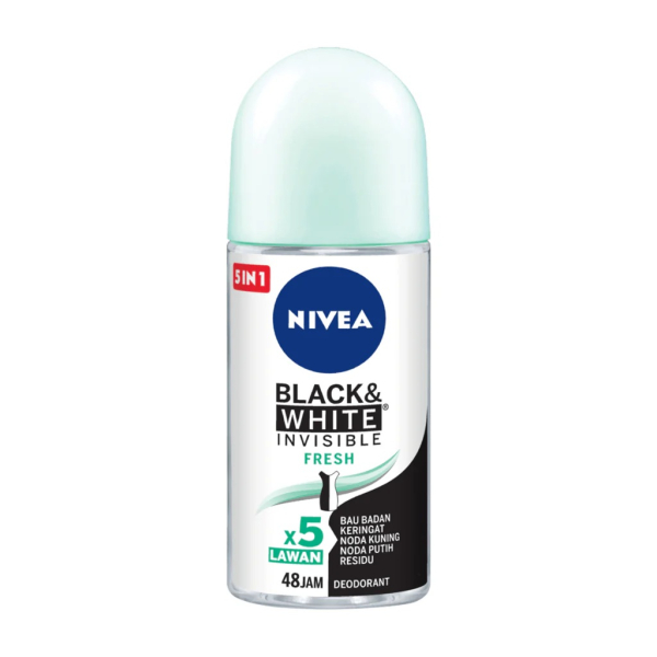 Nivea roll-on 50ml Black White Invisible Fresh