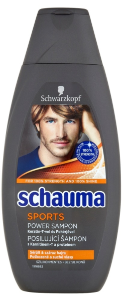 Schauma šampon 400ml Men Sports Power