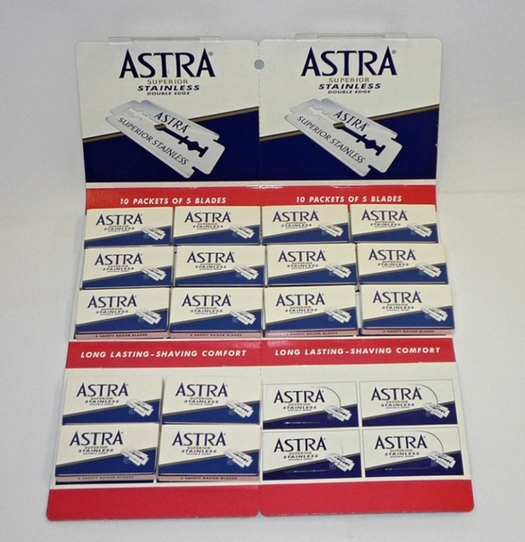 Astra Superior STAINLESS náhradní žiletky 5 kusů 20balení