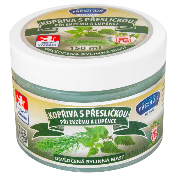 Bylinná mast 150ml Kopřiva s přesličkou