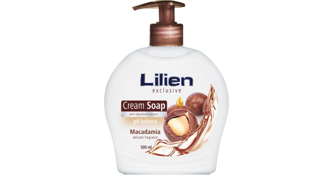 Lilien tekuté mýdlo dávkovač 500 ml Makadania