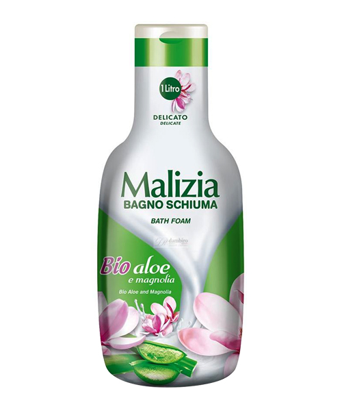 Malizia pěna do koupele 1 L Aloe Vera & Magnolie