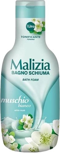 Malizia Pěna do koupele 1 L White Musk With Antibacterial