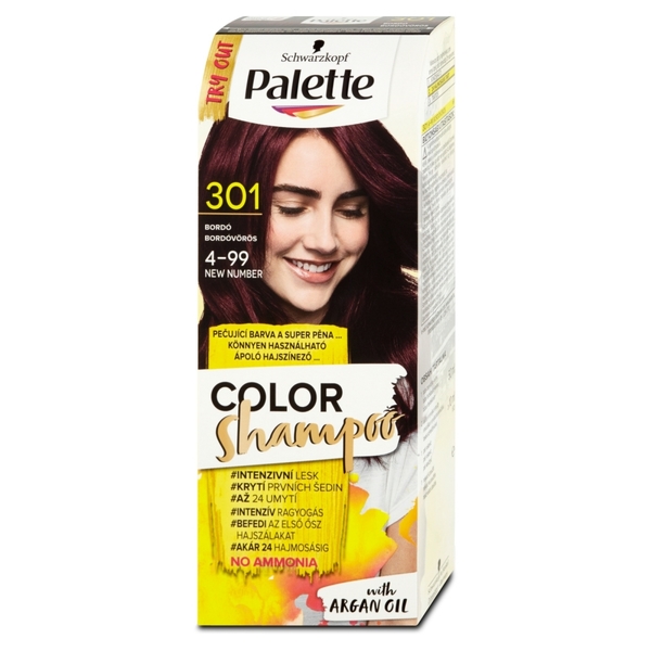 Palette Color Shampoo 301 (4-99) bordó