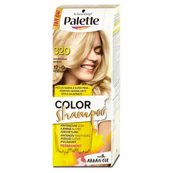Palette Color Shampoo 320 (12-00) Zesvětlovač