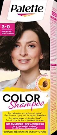 Palette Color Shampoo 3-0 tmavě čokoládový