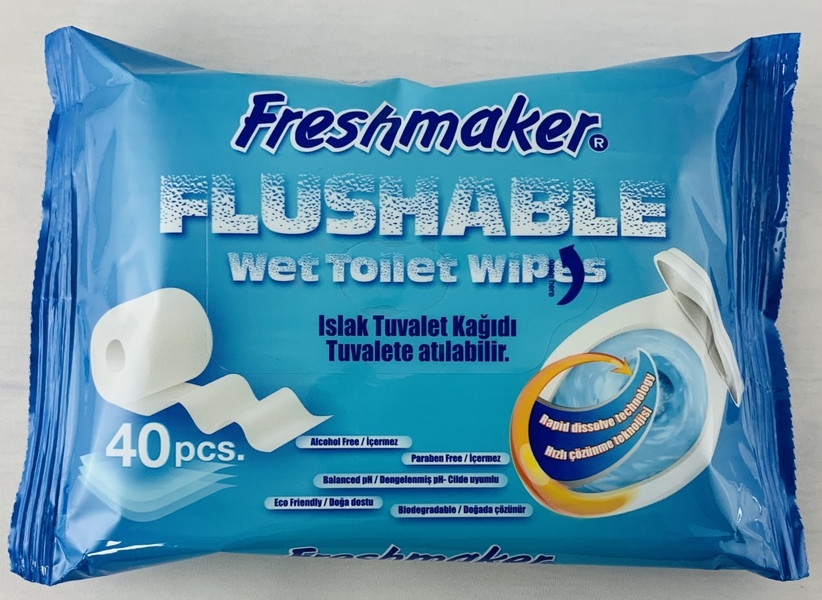 Vlhčený toaletní papír Freshmaker 40 ks