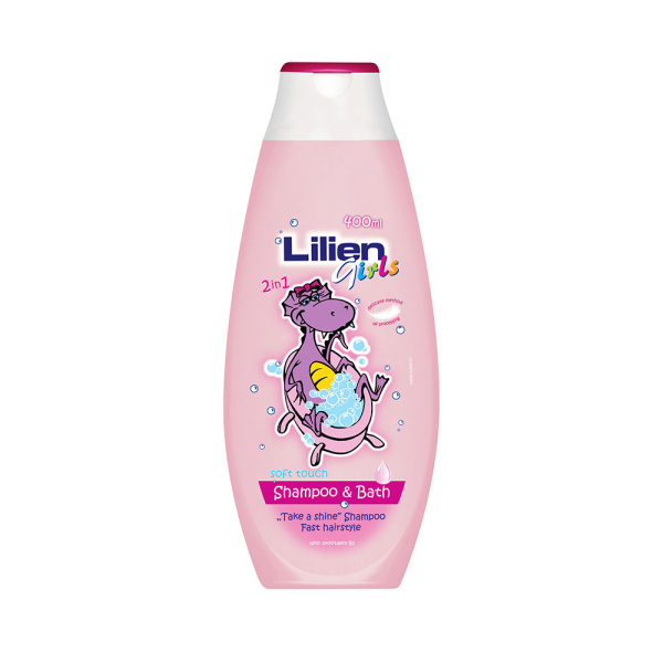 Lilien Girls Šampon a pěna do koupele 2v1 400ml