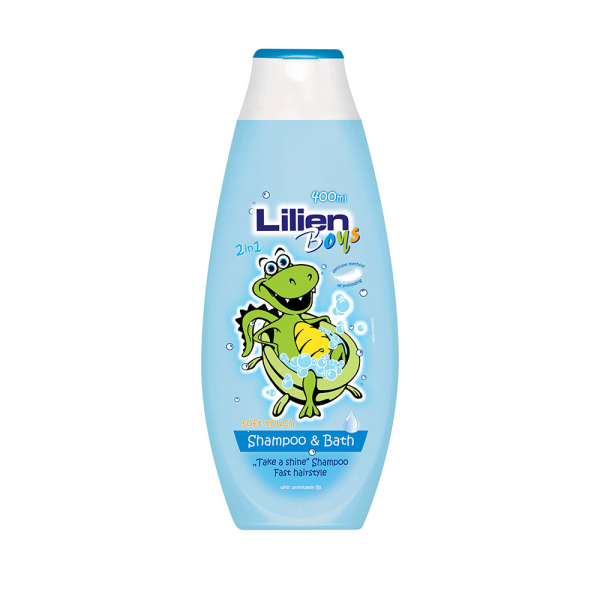 Lilien Boys Šampon a pěna do koupele 2v1 400ml